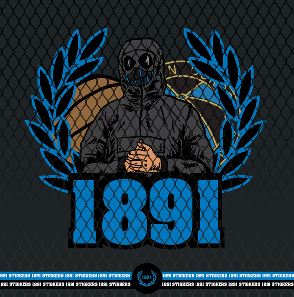 1891 Stickers cadeaubon
