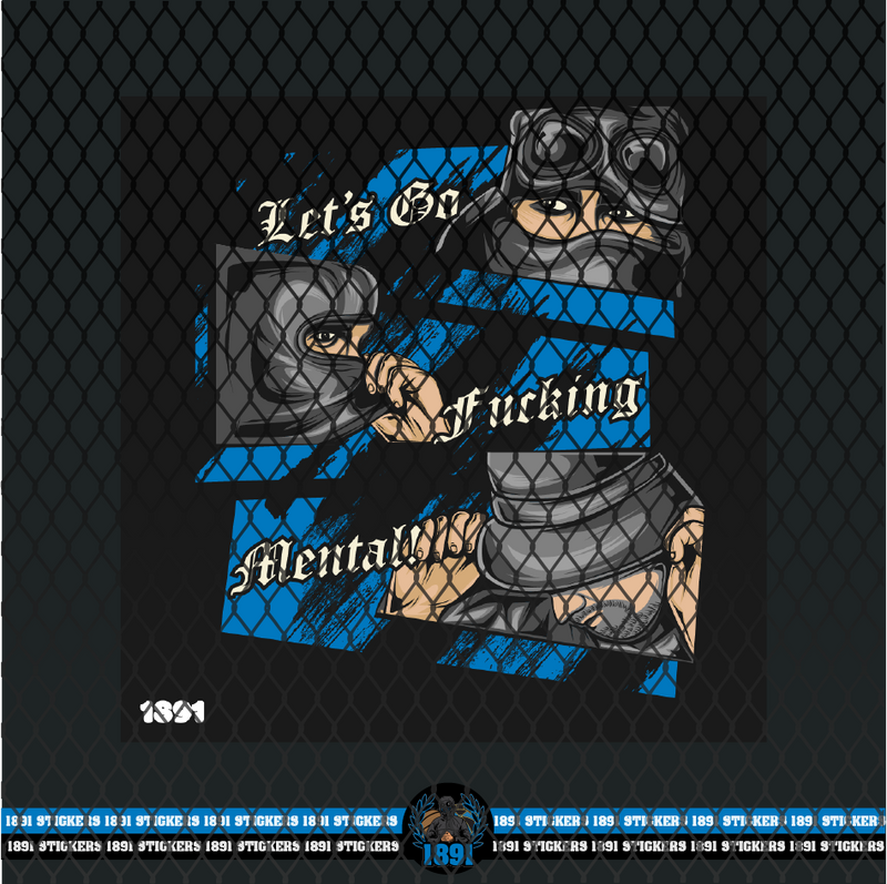 1891 Sticker Set