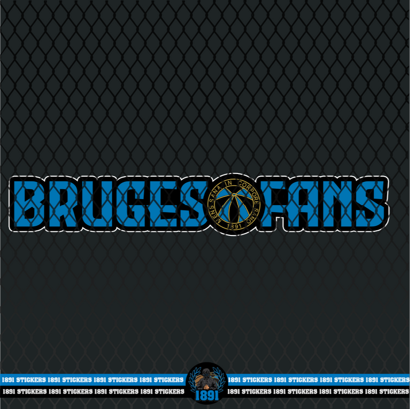 1891 Brugge Fans Cut Out