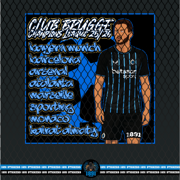 Club Brugge Champions League 25/26
