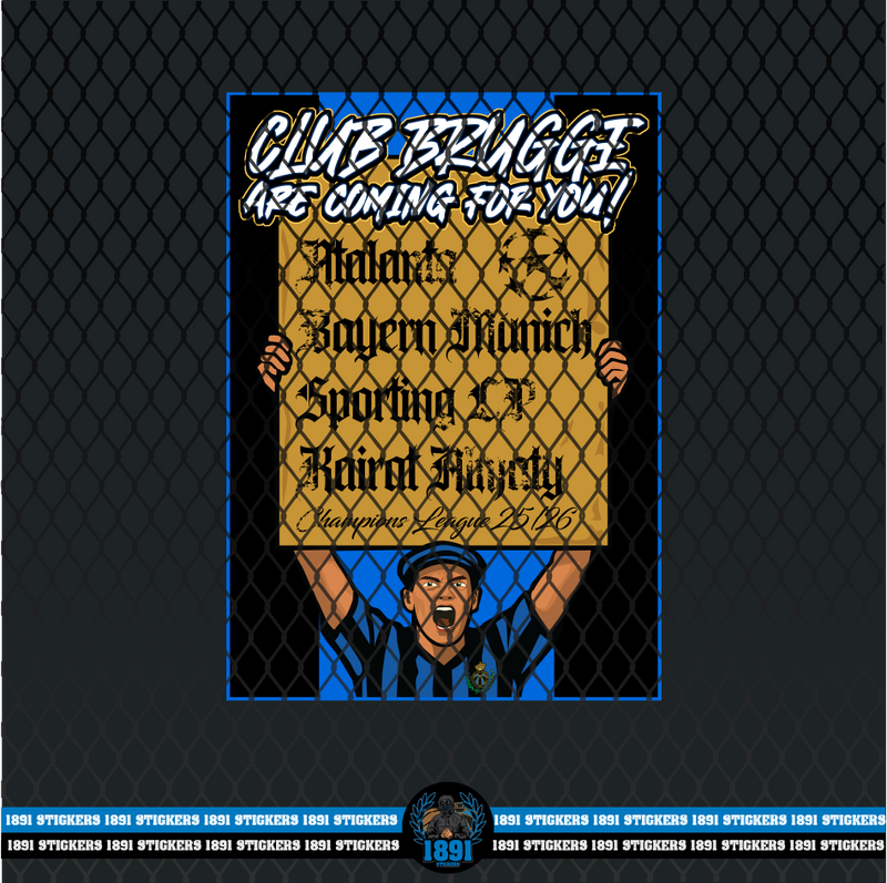 1891 Sticker Set