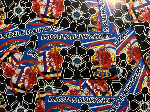 1891 FCBruges Brussel = Blauw-Zwart