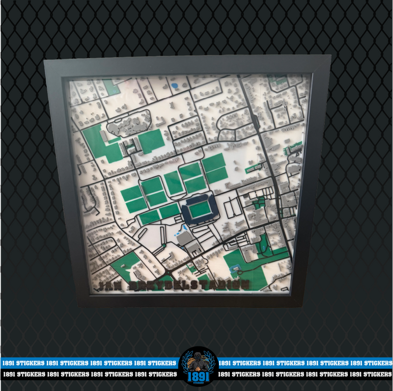 Our Home – 3D Kaart van het Jan Breydelstadion
