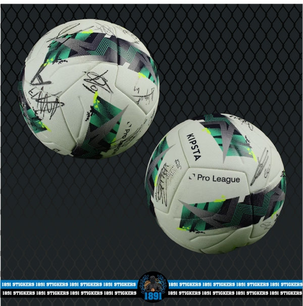 1891 Pro League Matchbal – Gesigneerd & Met Certificaat