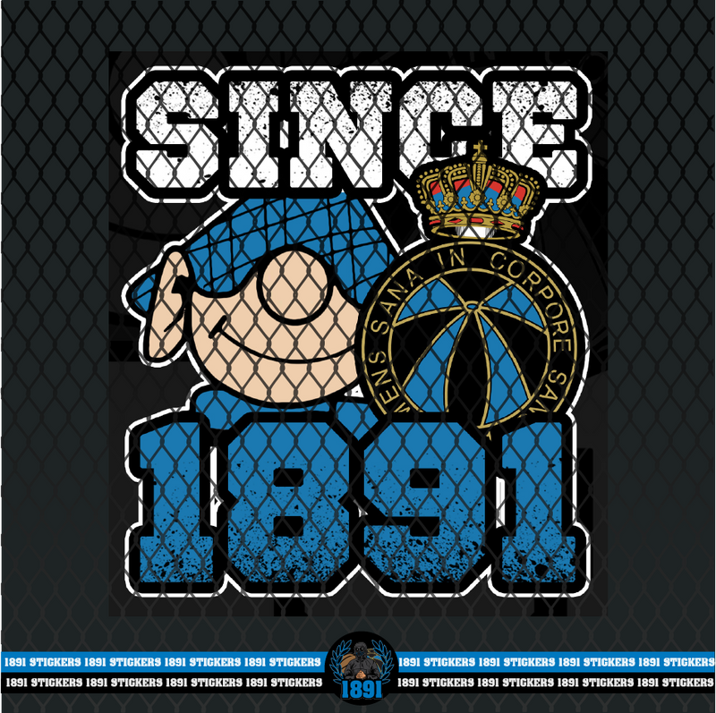1891 Sticker Set
